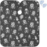 Capa De Peluquero Visesunny Con Diseño De Calavera Con Coron