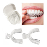 4 Guarda Dental Moldeable Rechinar Dientes Ronquido + 1 Caja