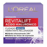 Crema De Noche L'oréal Revitalift Ácido Hialurónico 50 Ml