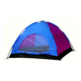Carpa Impermeable 4 Personas Colores Camping 2x2 Picnic 