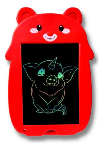 Lousa Magica Colorida Tablet Infantil Dinossauro Educativo