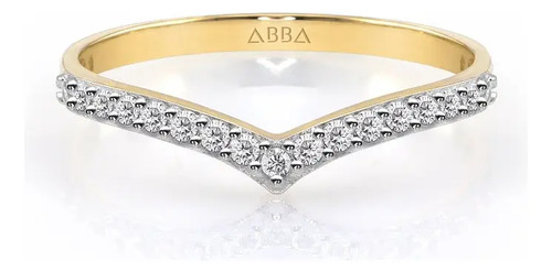 Anillo Churumbela Moissanitas Oro 18k Princess Abba Joyas