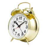 Reloj Despertador Doble Campana Antiguo Vintage Elegante