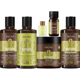 Botanic Sh+cd+pré Sh3x300+másc500g+óleo De Rícino+óleo Argan