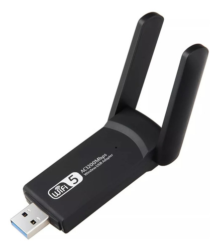 Antena Adaptador Wifi Usb 3 Dual Band 2.4 Y 5 Ghz High Speed