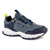 Zapatillas Topper Ever Outdoor Trekking Unisex Celeste