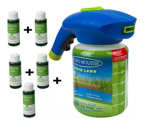1 Frasco De Spray E 5 Frascos De Fertilizante Líquido Fórmul