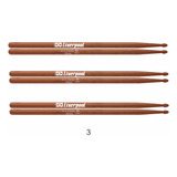 3 Pares De Baquetas Liverpool Ej5am Eco Jatoba Series 5a