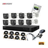 Kit Cctv Hikvision Dvr 8ch + 8 Cam 1080 Lite 1tb Magnotec