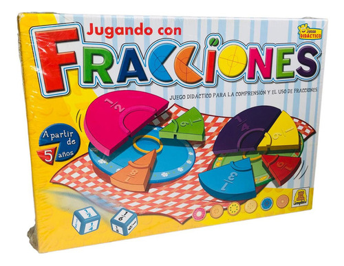 Implas Juego Didactico Jugando Con Fracciones