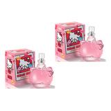 Kit Minisséries Hello Kitty Desodorantes Colônias, 2 X 25 Ml
