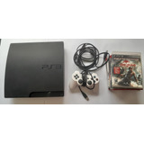 Playstation 3 Slim 160 Gb Usado Control Genérico Y 6 Juegos