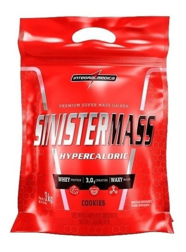 Massa Sinister Hipercalórica Mass 3kg - Integralmédica