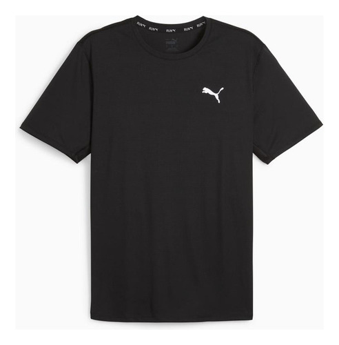 Polera Puma Run Favorites Velocity Tee Negro Hombre