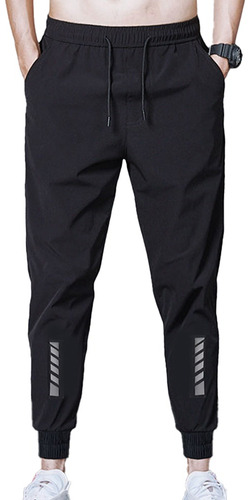 Pants Jogger Deportes Cremallera Slim Colgar Toalla Hombr