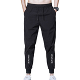 Pants Jogger Deportes Cremallera Slim Colgar Toalla Hombr