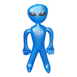 Alien Inflable, Juguetes Alienígenas Inflados, Azul S