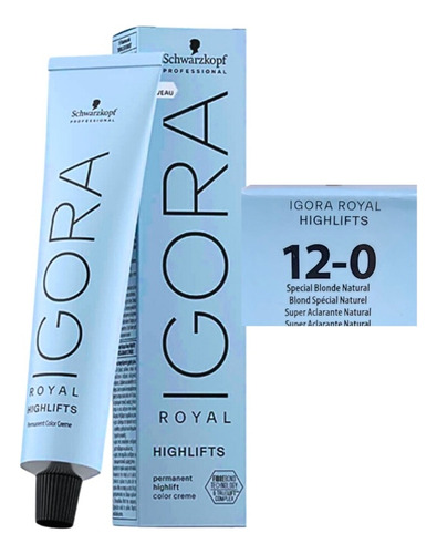 Coloração Igora Royal(1 Und) 12-0 Super Clareador Natural