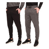 Paquete De 2 Pantalones Deportivos Para Hombre, Pantalones D