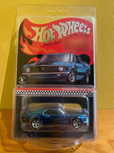 Hot Wheels 2017 Rlc 70 Mustang Boss 302 Azul Collector