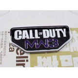  Emblema 3d Ceramica Call Of Duty White Purple 4cmx9cm