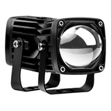 X Led Faros Alta/baja Haz Auxiliares Blanco Ambar Motos Jeep