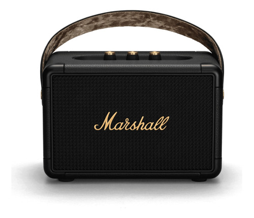 Parlante Marshall Kilburn Ii Portátil Con Bluetooth Waterproof Black And Brass 100v/240v 