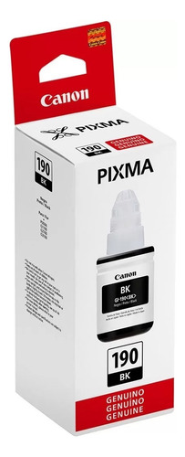 Tinta Original Canon Pixma Maxx G3111 G4100 Gi-190bk Preto