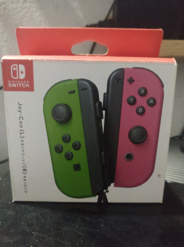 Joycon Nintendo Switch Verde Y Rosa