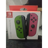 Joycon Nintendo Switch Verde Y Rosa