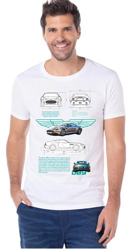 Playera Carro Diseño 56 Carros Y Motos Aston Martin Beloma