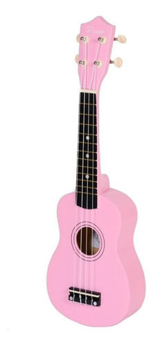 Ukulele Kala Ka-swb Soprano Con Funda Color Rosa