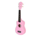 Ukulele Kala Ka-swb Soprano Con Funda Color Rosa