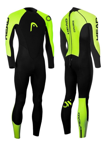 Traje De Neoprene Head Explorer Natación, Aguas Abiertas