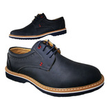 Zapatos De Hombre Casual Oxfords Azul 889 - Zapatillaschile