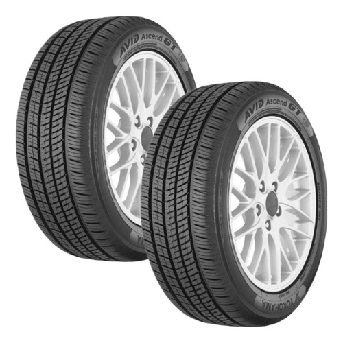 Paquete De 2 Llantas 215/60 R16 Yokohama Avid Ascend Gt 95h