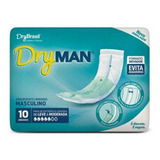 Dry Man Absorvente Masculino C/10