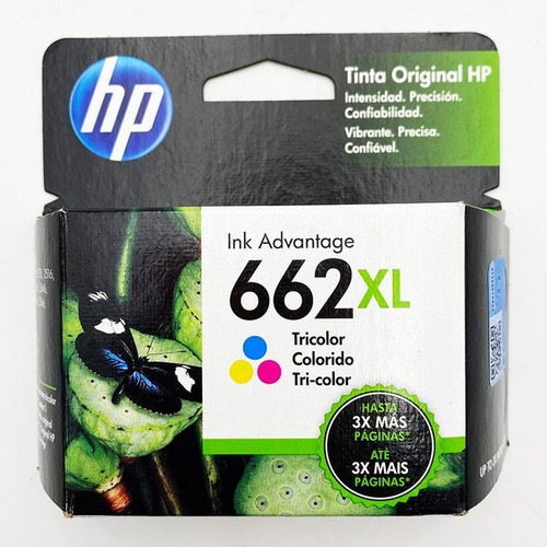 Tinta Hp 662xl Original, Nueva Y Facturada