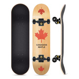 Tabla Skate Patineta En Pino Canadiense  + Forro Profesional