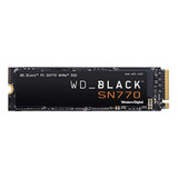 Wd_black 2tb Sn770 Nvme - Gen4 Pcie, M.2 2280, Hasta 5,150