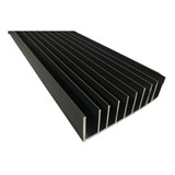 10 Disipadores De Calor Aluminio Negro 7.6cm Ancho 1,2 Mt 