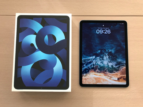 iPad Air (5ª Gen) Wi-fi 64 Gb Chip M1 - Azul + Funda Teclado