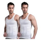 2pk Poleracamiseta Faja Reductora Adelgaza Hombre Compresion