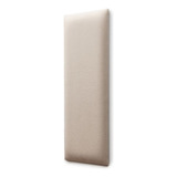 Placa Cabeceira Modulada Adesiva Estofada 20cm X 60cm - Unid Cor Suede Off White