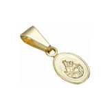 Cadena Y Medalla De La Virgen Mini En Oro Laminado 18k 