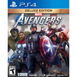 Marvel's Avengers  Deluxe Edition Ps4 Juego Físico Sellado