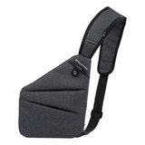 Bolso Bandolera Pequeño Para Hombre, Antirrobo, Con Una Corr