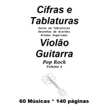 Caderno De Cifras E Tablaturas Violão Guitarra Pop Rock Vol4
