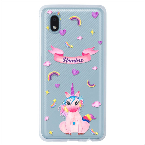 Funda Para Galaxy Unicornio Personalizada Con Nombres