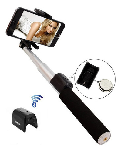 Monopod Selfie Stick De Lujo Remax P4 / Disparador Bluetooth
